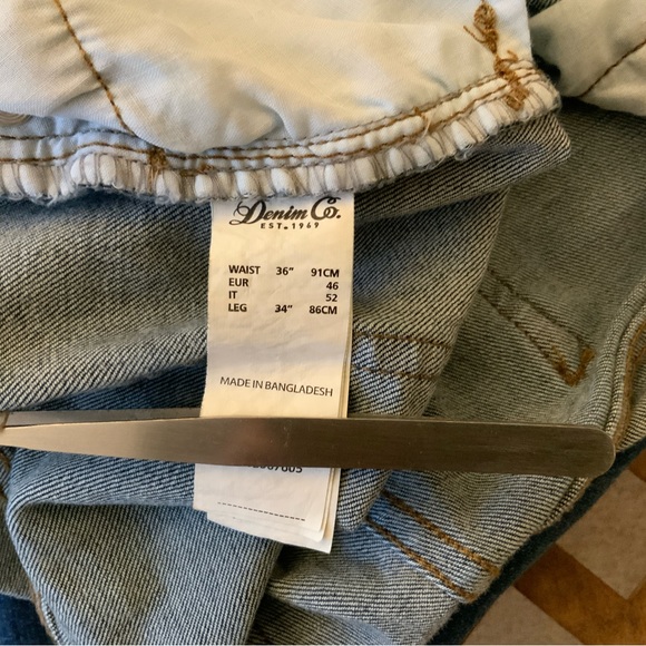 DOUBLE DOWN, DENIM STRETCH BLEND JEANS. TWINS - Picture 6 of 15